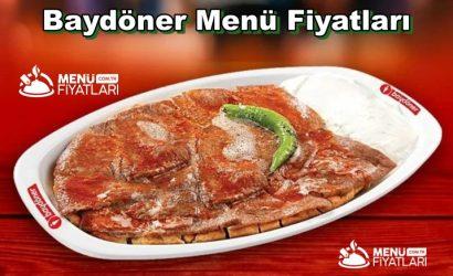 Baydöner Menü Fiyatları