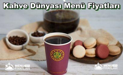 Kahve Dünyası Menü Fiyatları