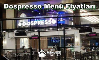Dospresso Menü Fiyatları