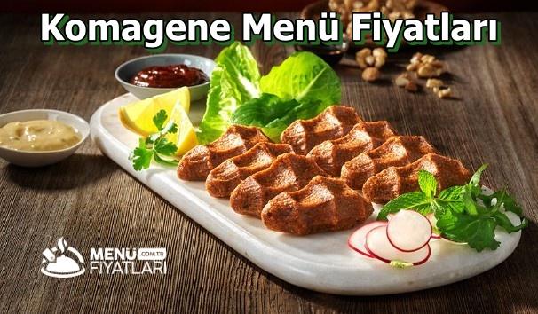 Komagene Menü Fiyatları – Güncel Fiyat Listesi 2025