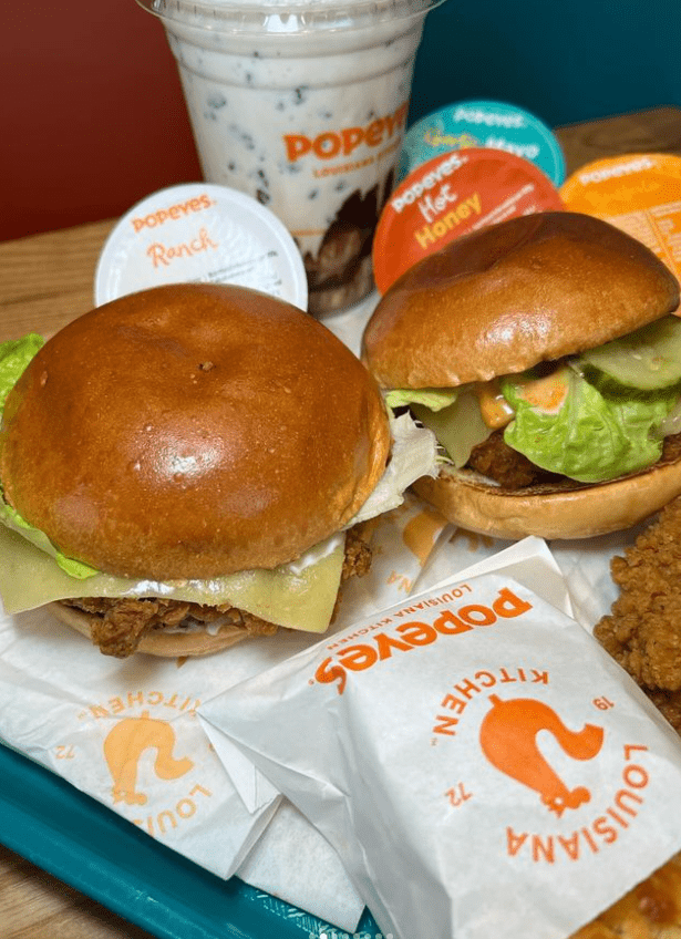 Popeyes Menü Fiyatları