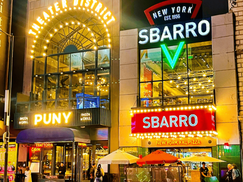 Sbarro Pizza Menü Fiyatları – Güncel Fiyat Listesi 2025