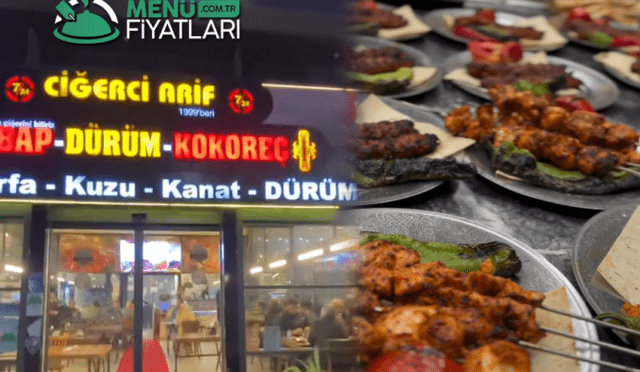 Ciğerci Arif Menü Fiyatları