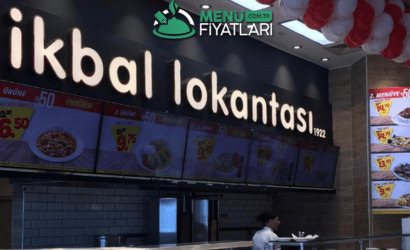 İkbal Lokantası 1992 Menü Fiyatları