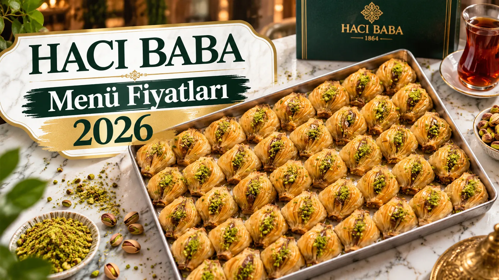 Hacıbaba Pastaneleri Menü Fiyatları – Güncel Fiyat Listesi 2026