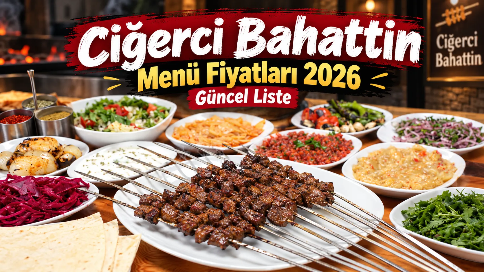 Ciğerci Bahattin Menü Fiyatları 2026 Güncel Liste