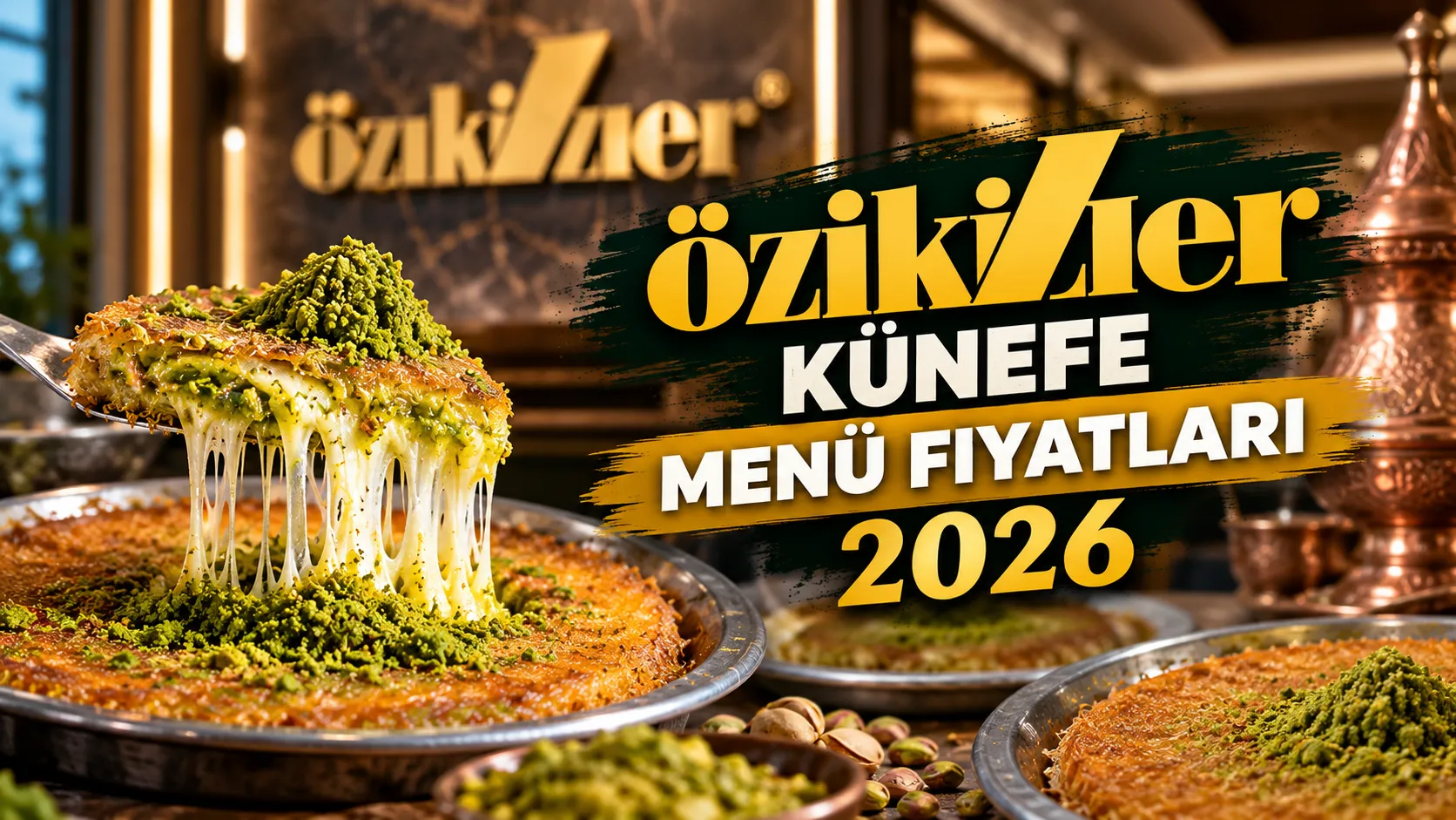 Özikizler Künefe Menü Fiyatları 2026 Güncel Liste 