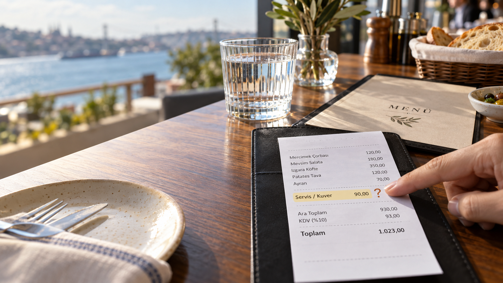 Restoranda Servis ve Kuver Ücreti Yasal mı? (2026 Kuralı)