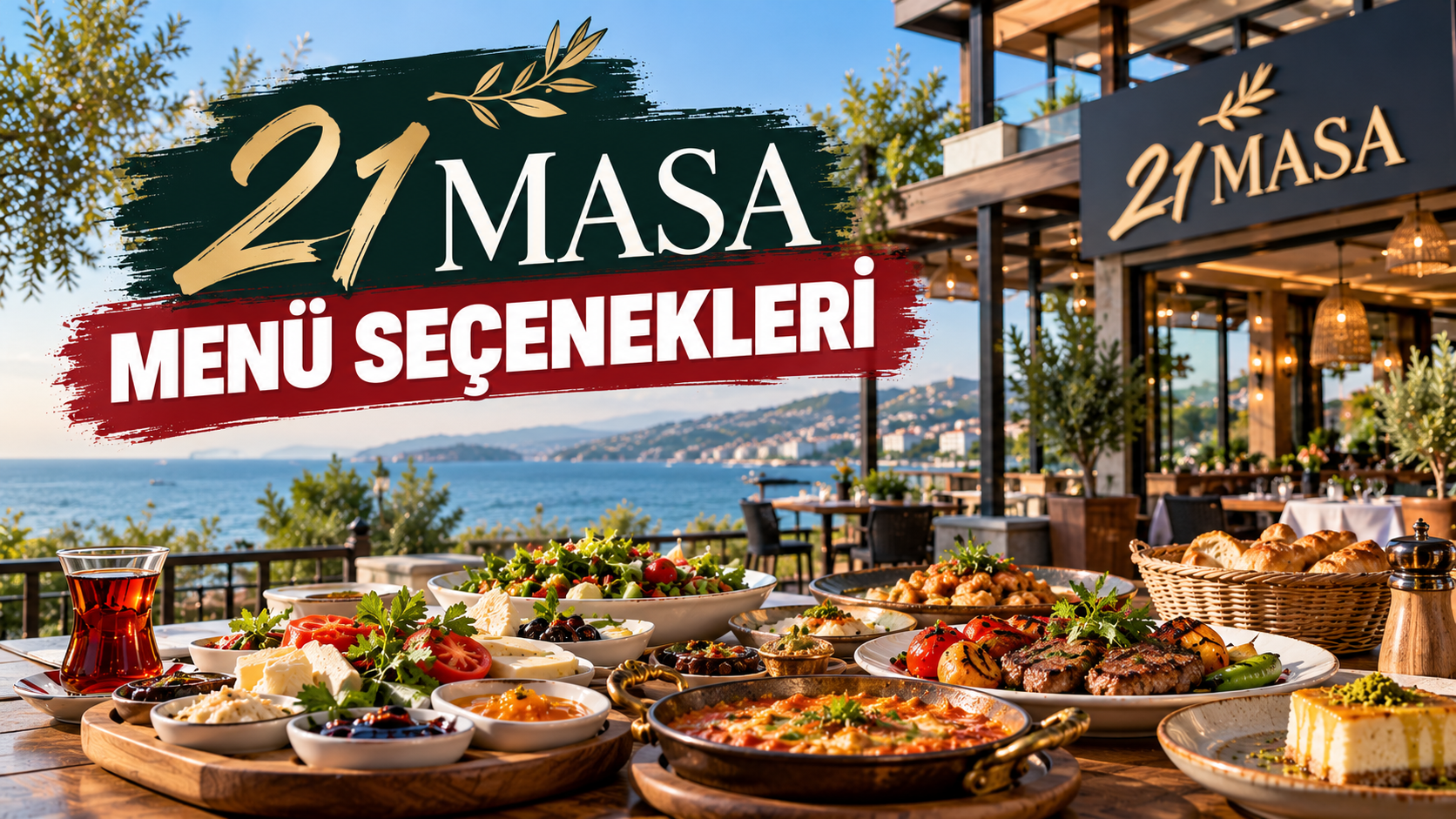 21 Masa Menü Fiyatları 2026: Kahvaltı, Ana Yemekler ve Tatlılar