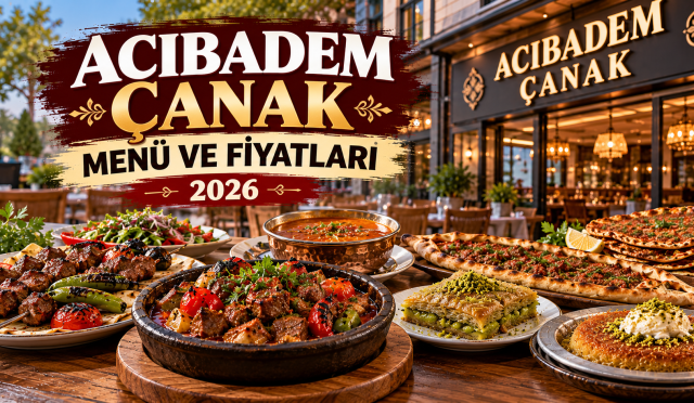 Acıbadem Çanak menü