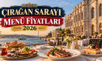 Çırağan Sarayı menü fiyatları