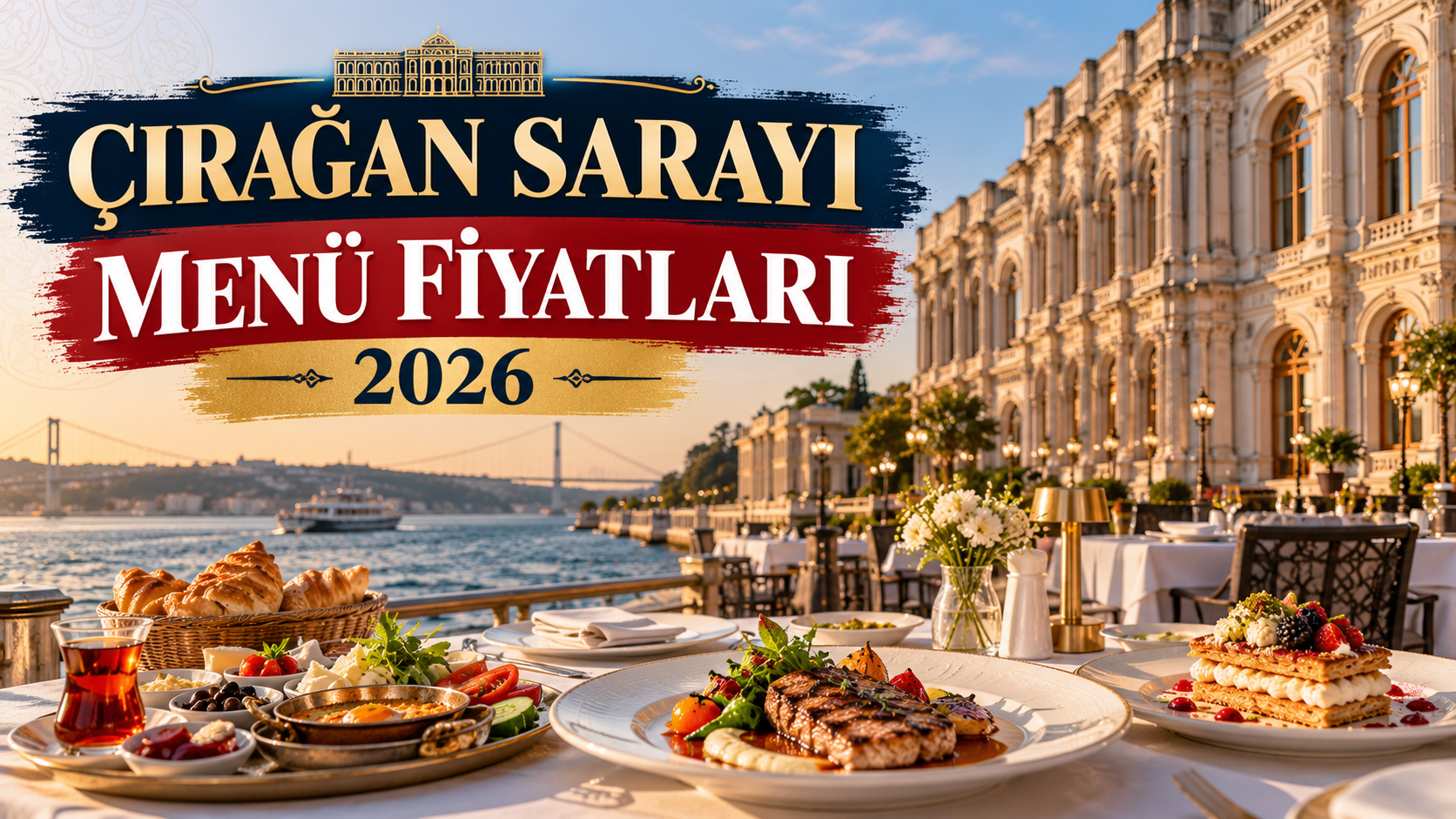 Çırağan Sarayı Menü Fiyatları 2026