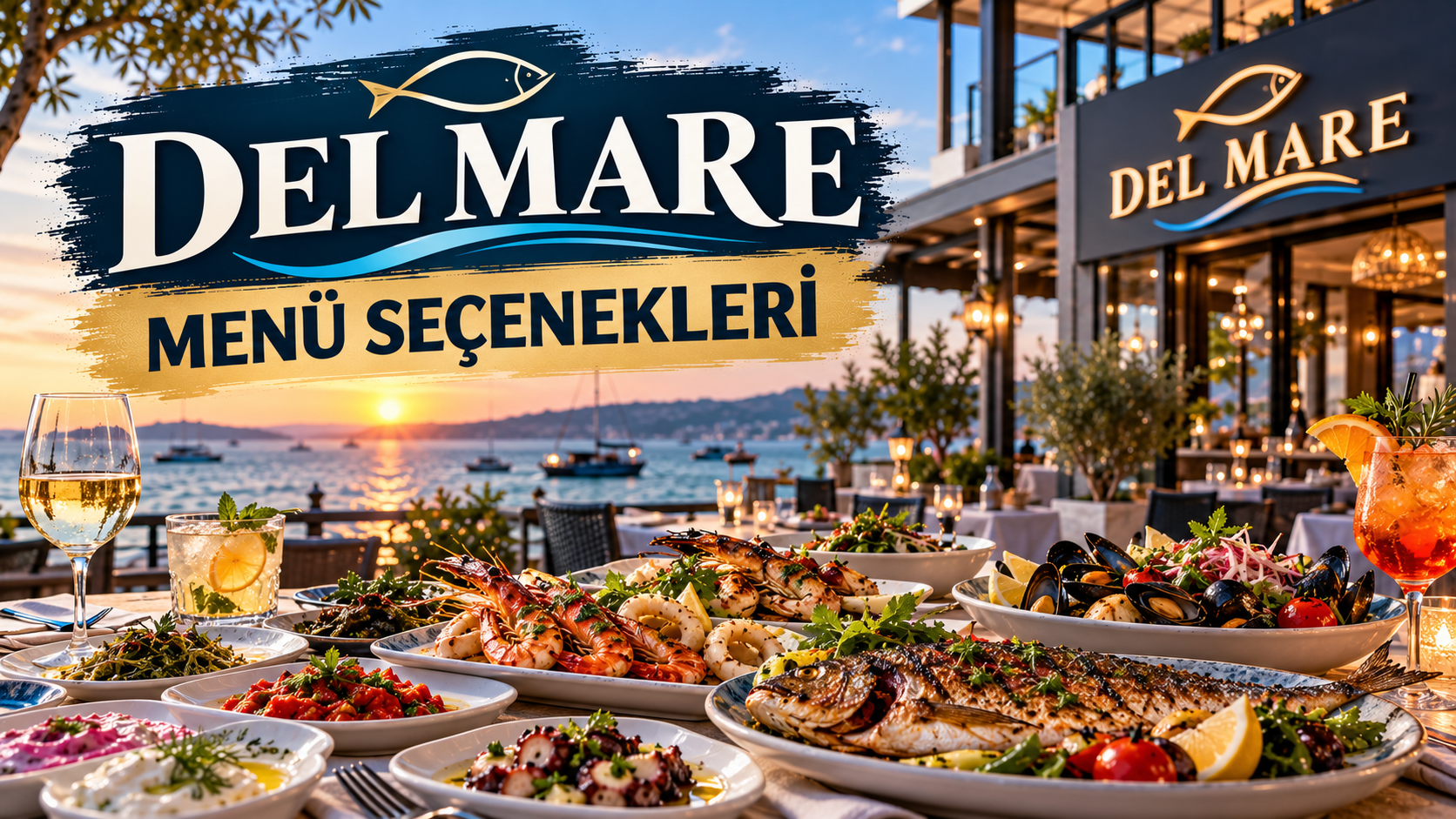 Del Mare Menü ve Fiyatları 2026: Balık ve Deniz Ürünleri