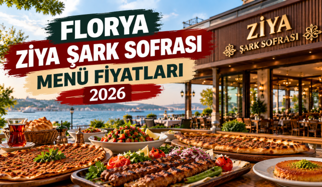 Florya Ziya Şark Sofrası menü fiyatları