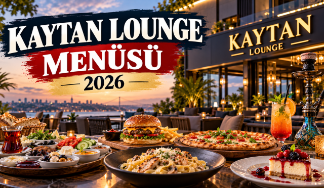 Kaytan Lounge menüsü