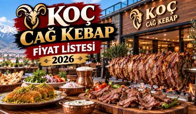 Koç Cağ Kebap fiyat listesi