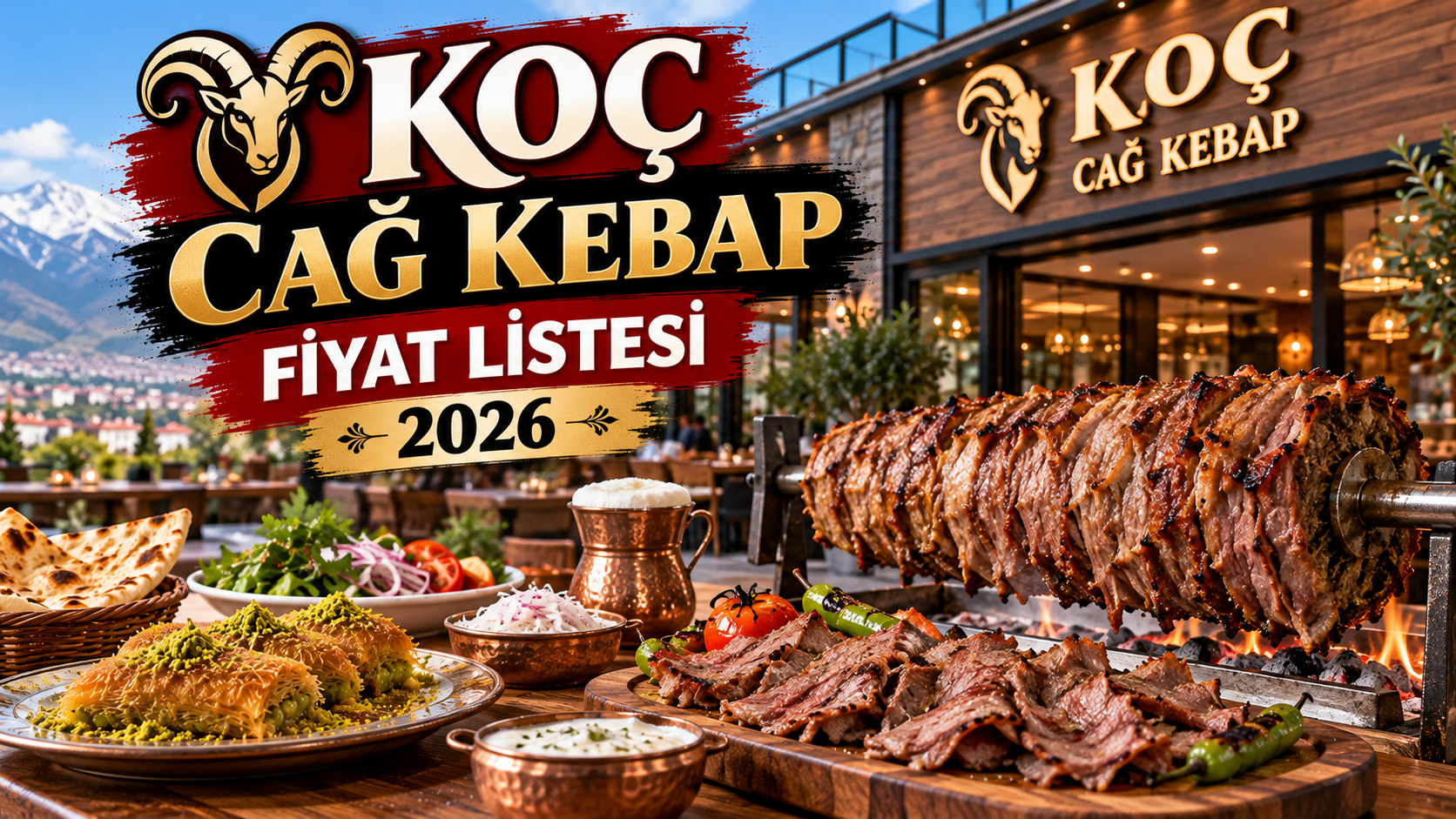 Koç Cağ Kebap Fiyat Listesi 2026: Menü ve Güncel Fiyatlar