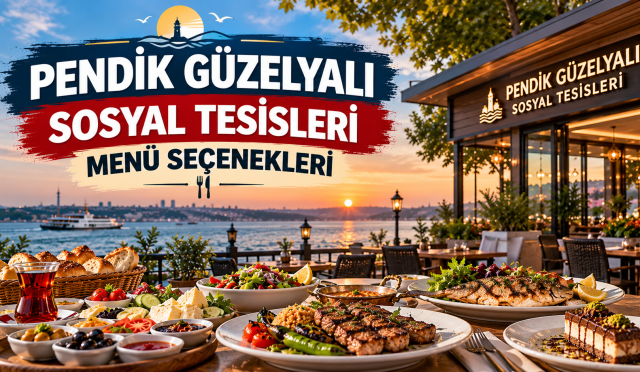 Pendik Güzelyalı Sosyal Tesisleri menü